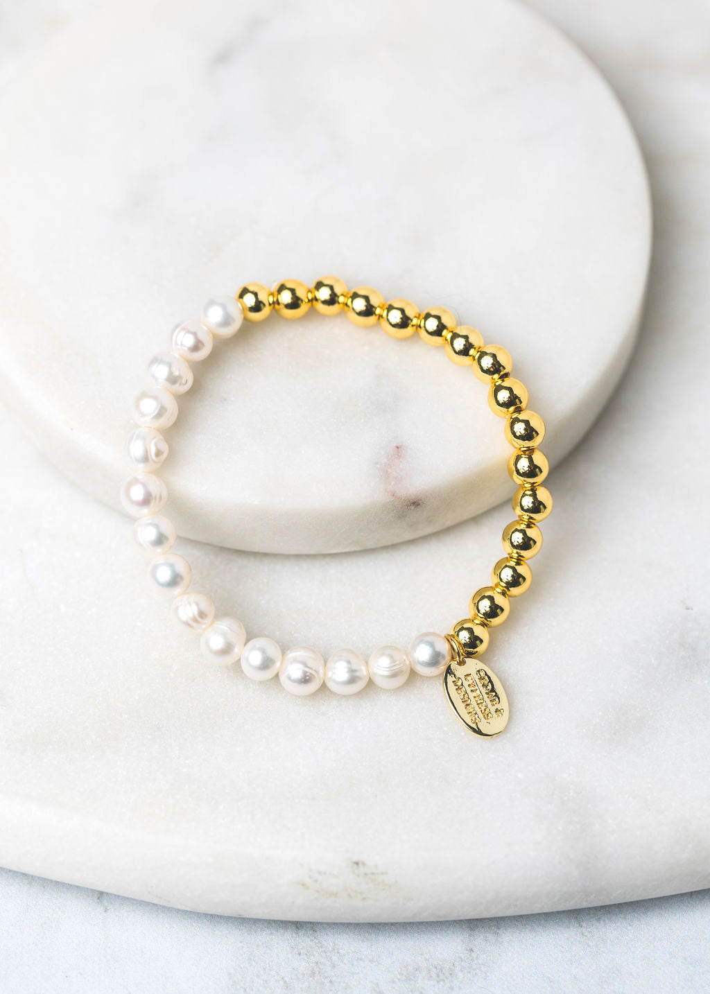 Half Pearl Bracelet - Water Resistant