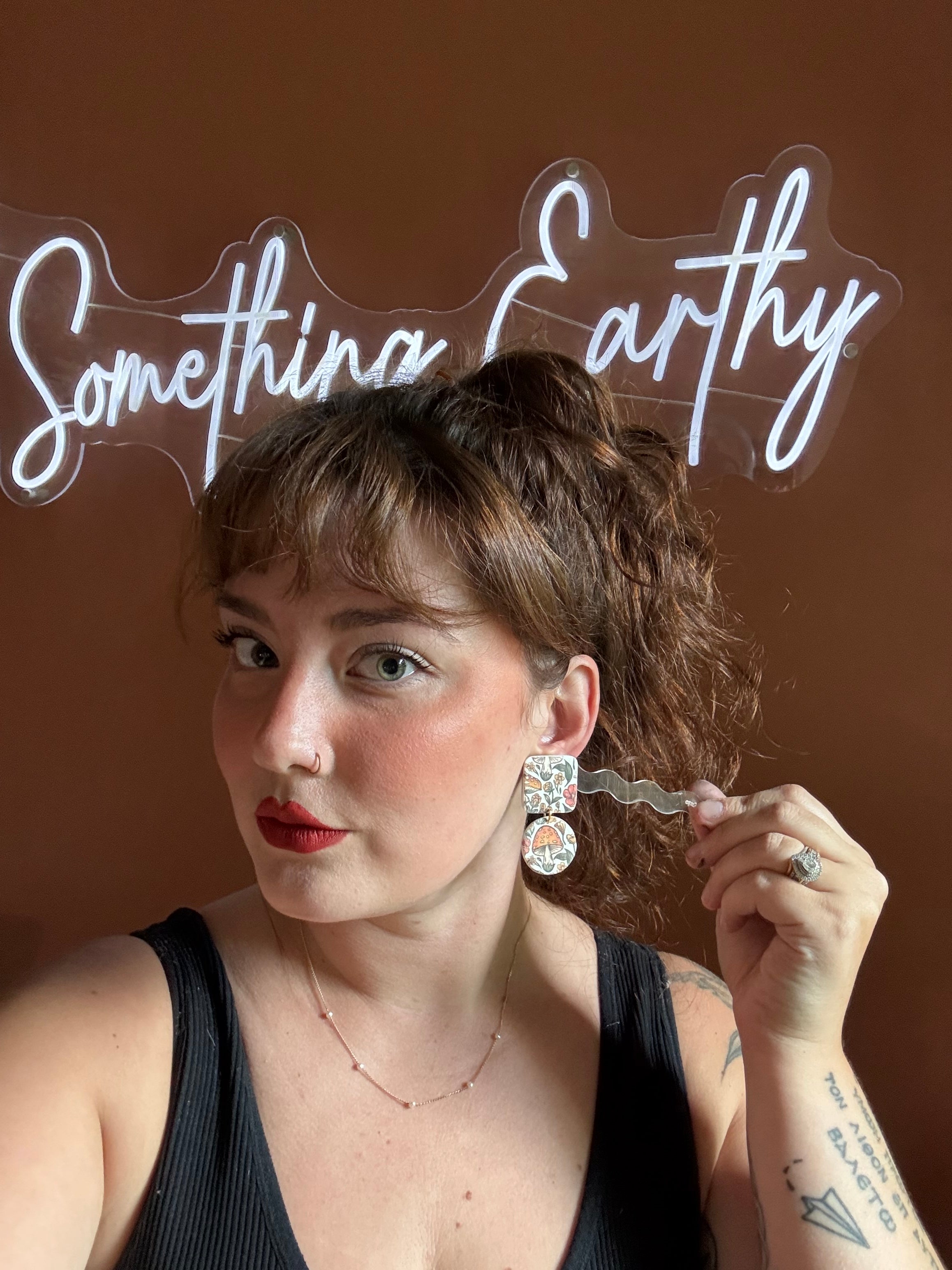 Olivia, in Mushrooms