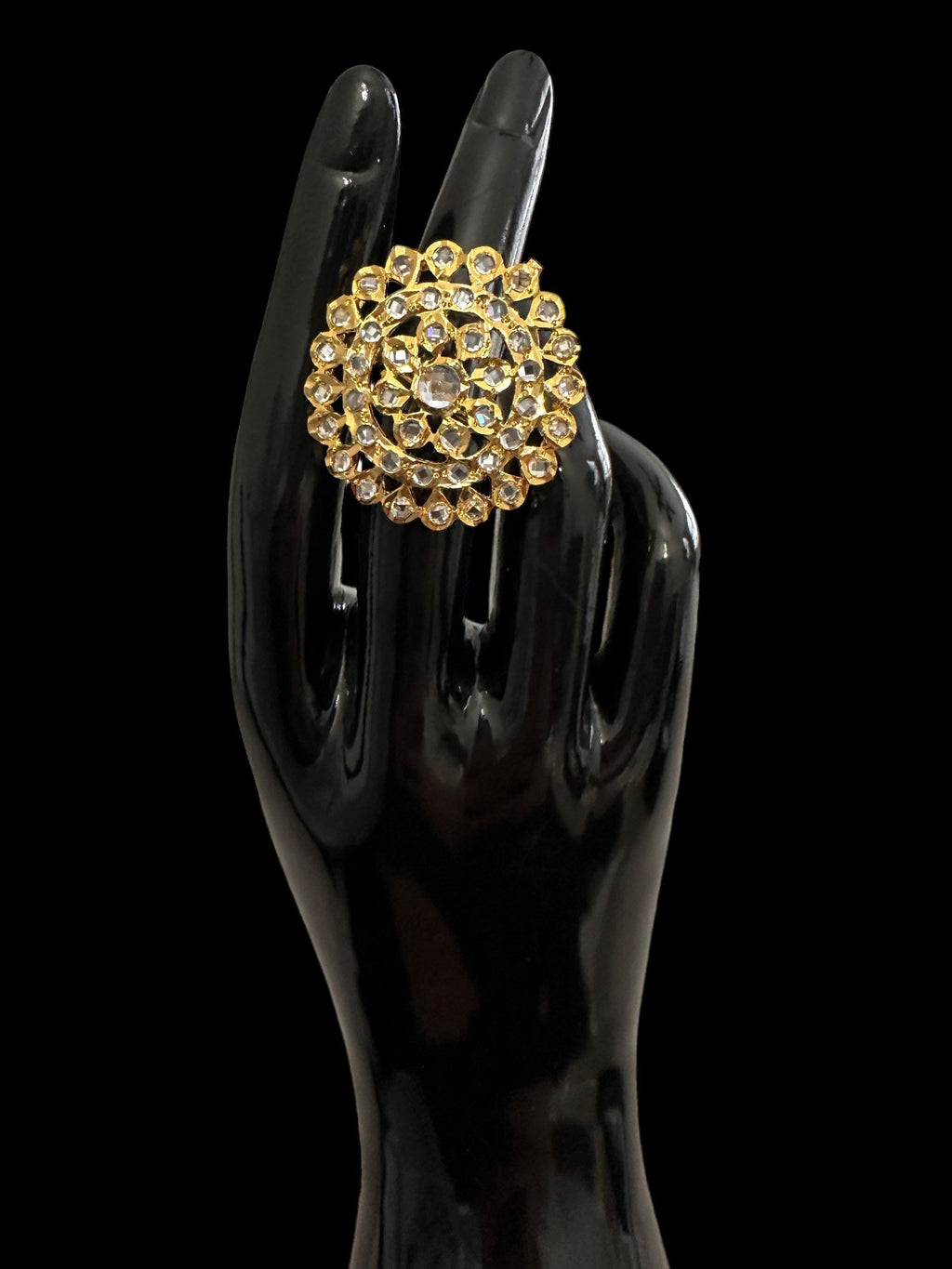 DJR4 Nia cz polki   ring ( READY TO SHIP)