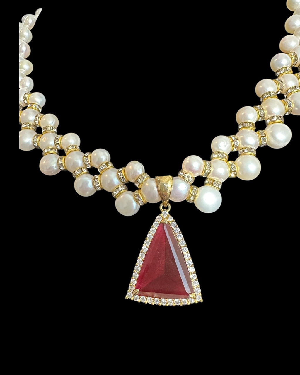 DNS183 Fresh water pearl necklace ( READY TO SHIP )