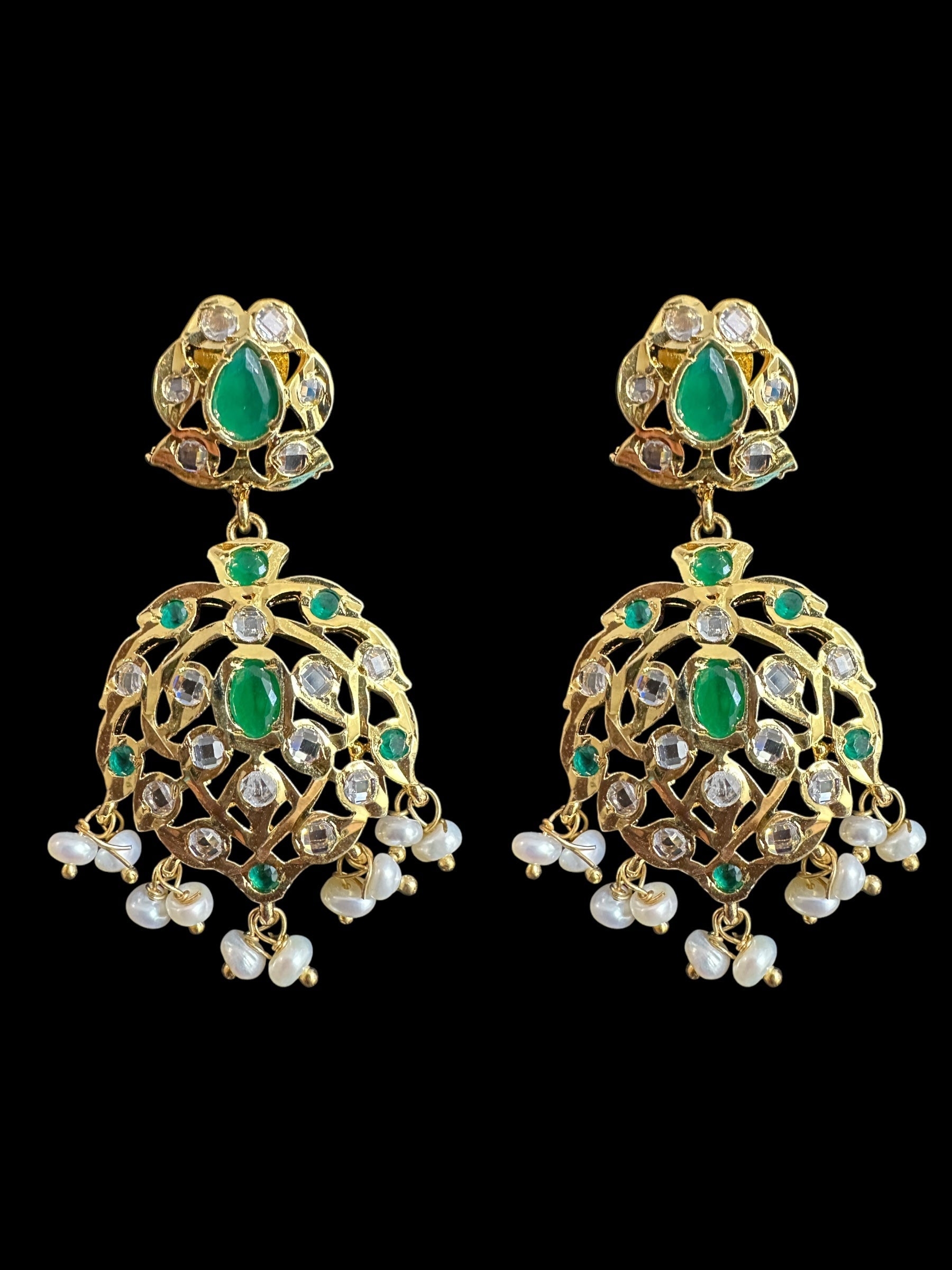 DNS163 Fabia fresh water pearl necklace with earrings ( READY TO SHIP )