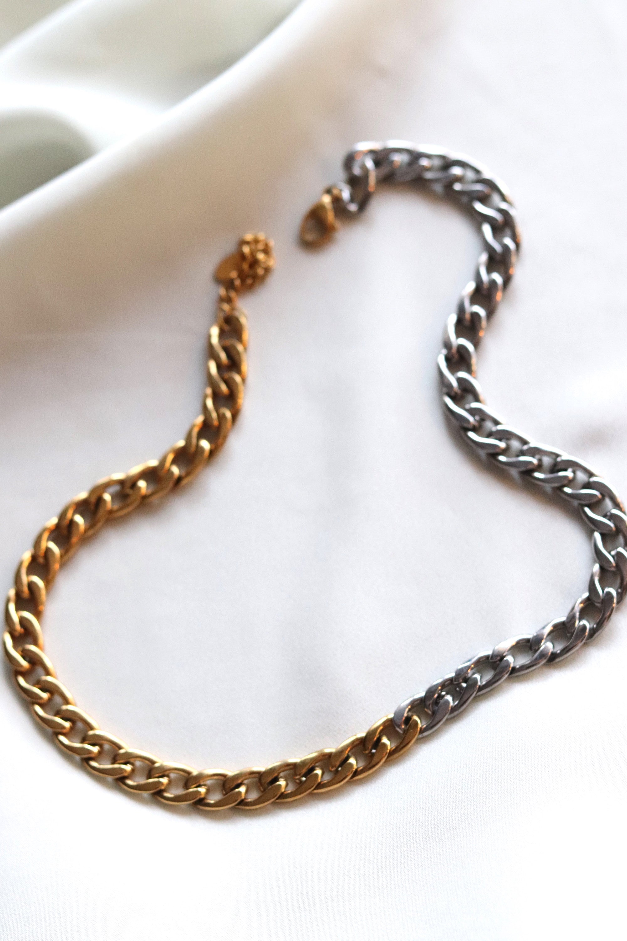 2 Tone Necklace Chain