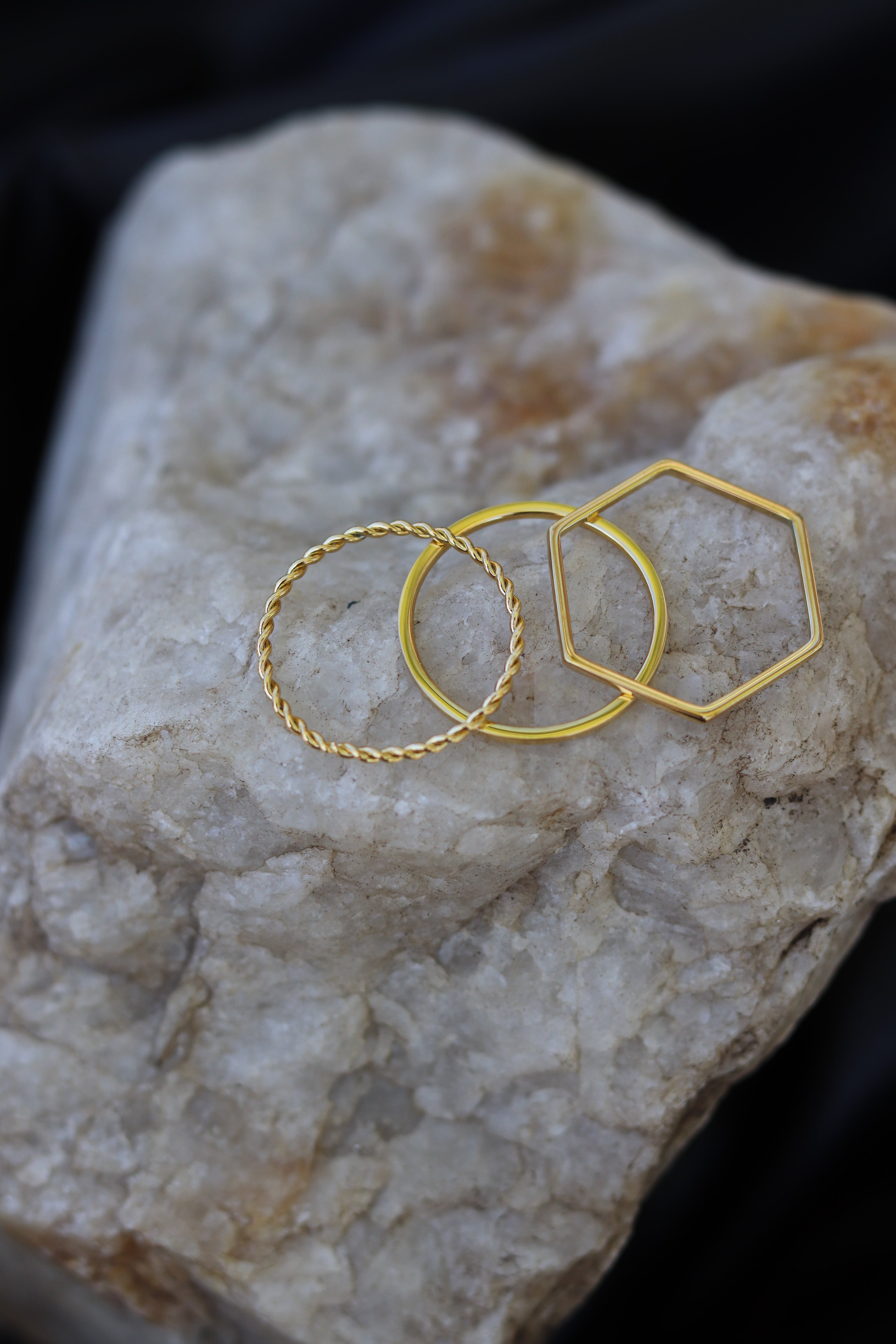 Trip Ring - Gold (Size options) Water Proof