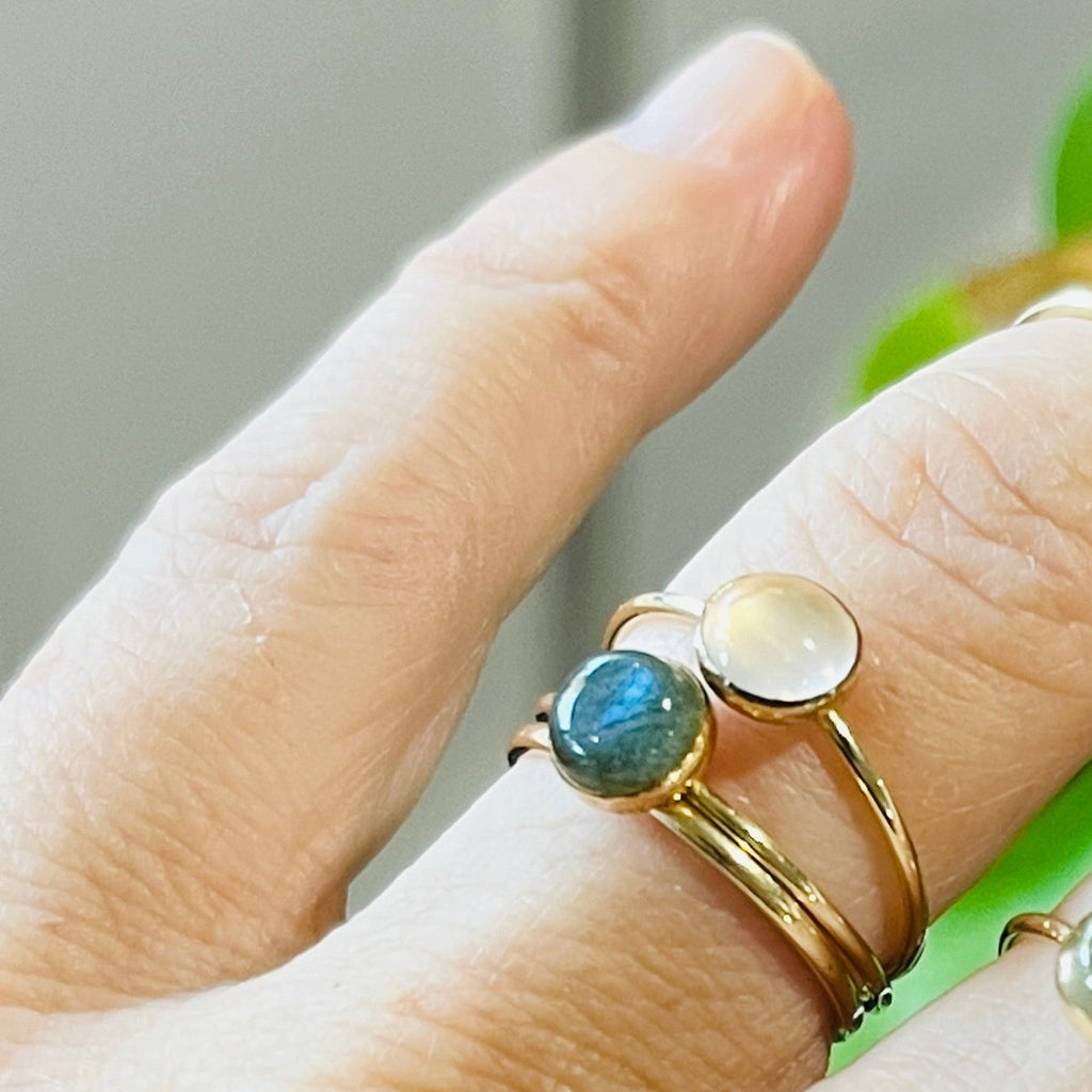 LARGE GEMSTONE RING