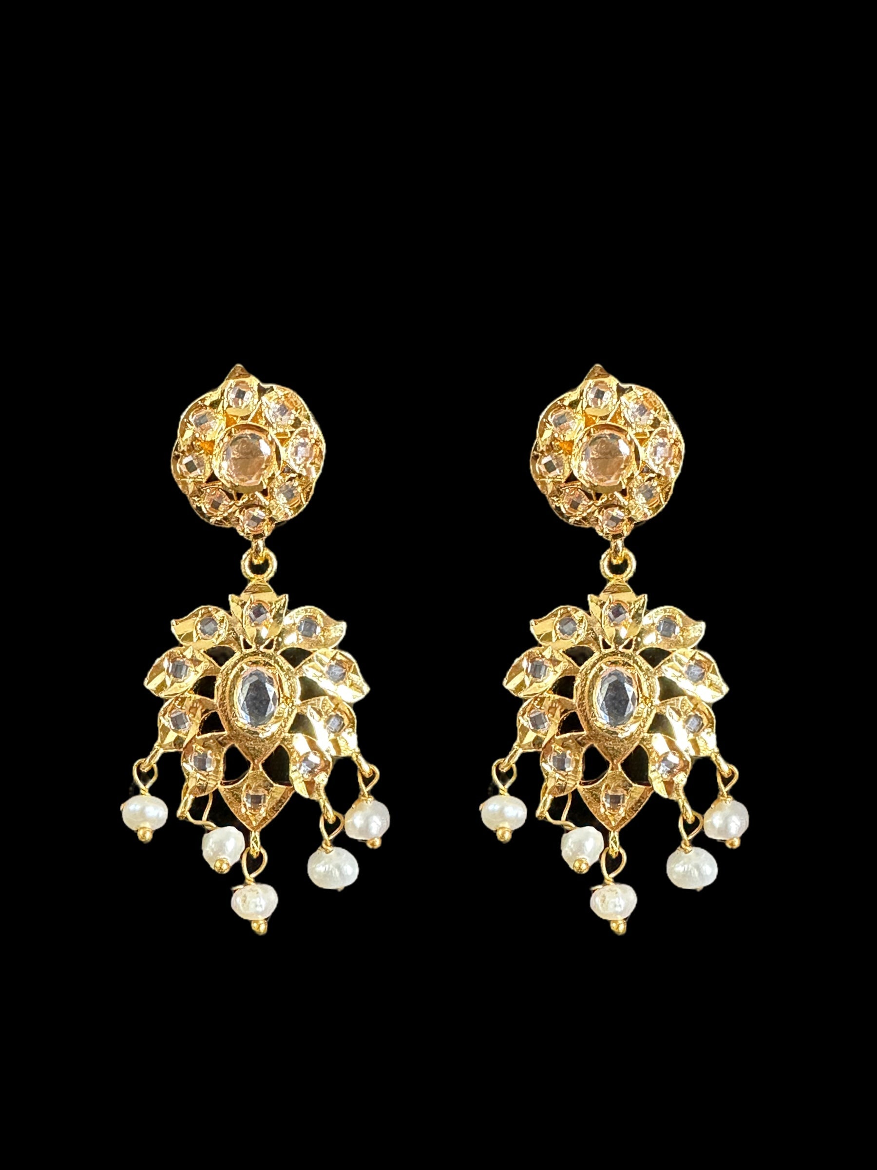 PS409 Akriti long pendant  with earrings ( READY TO SHIP )