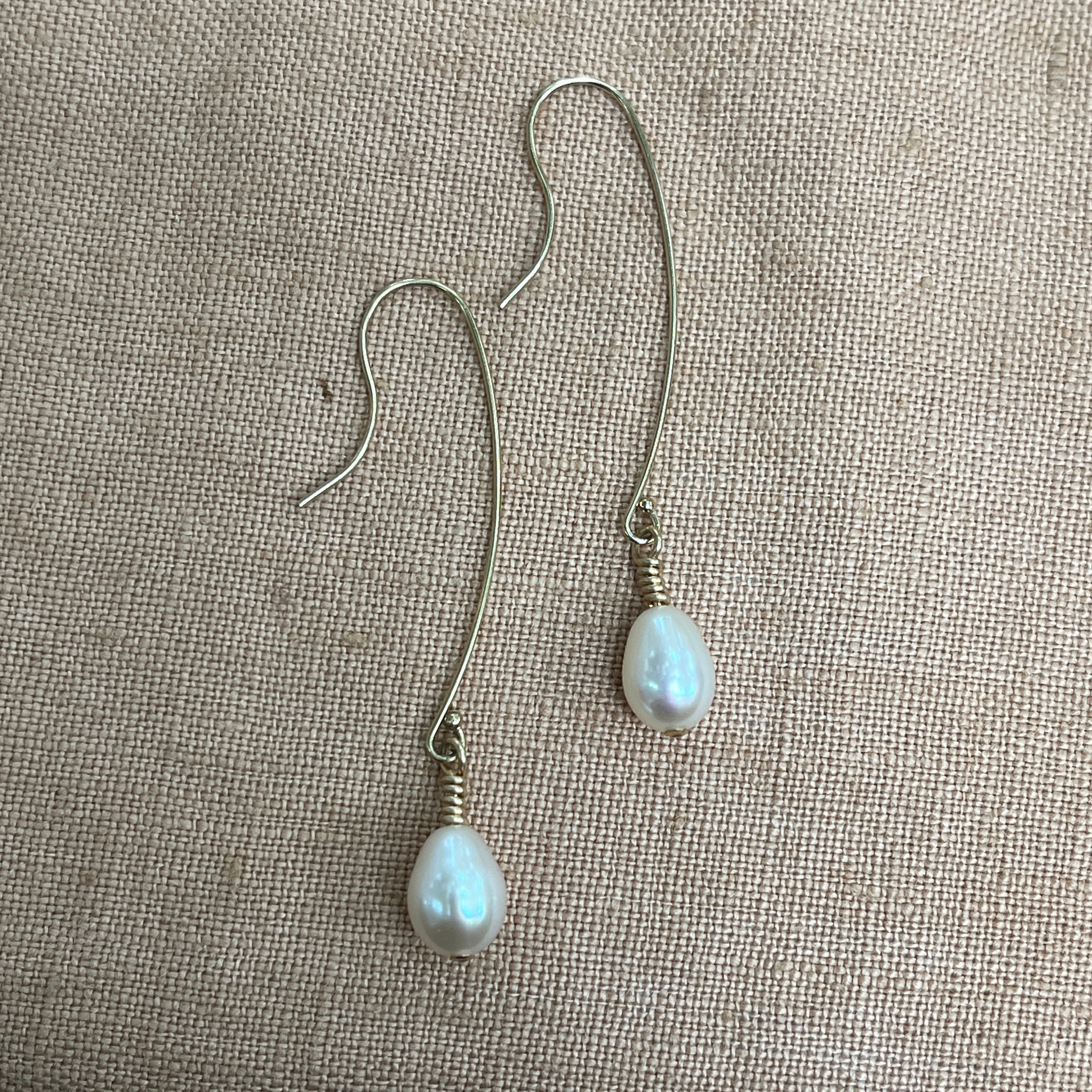 MATTIE BIG PEARL EARRINGS