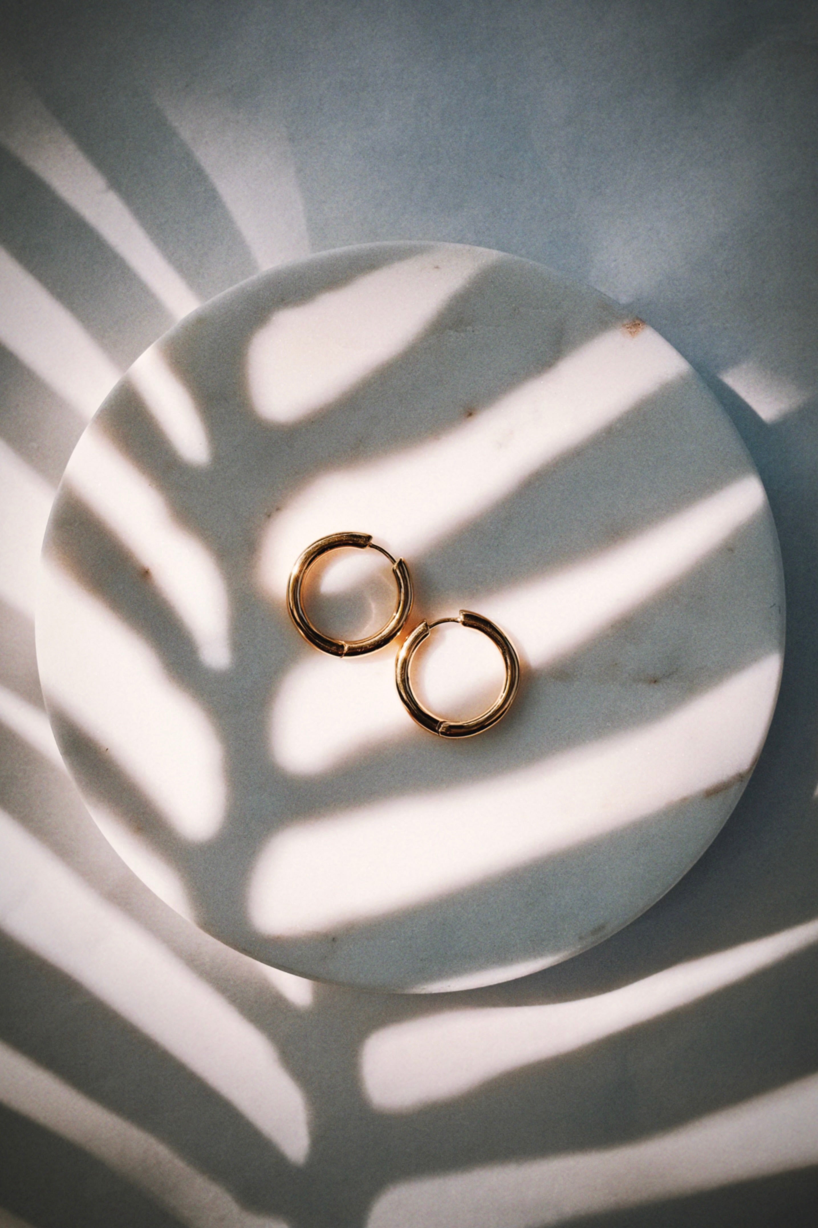 Perfect Medium Gold Huggie Hoop Earrings