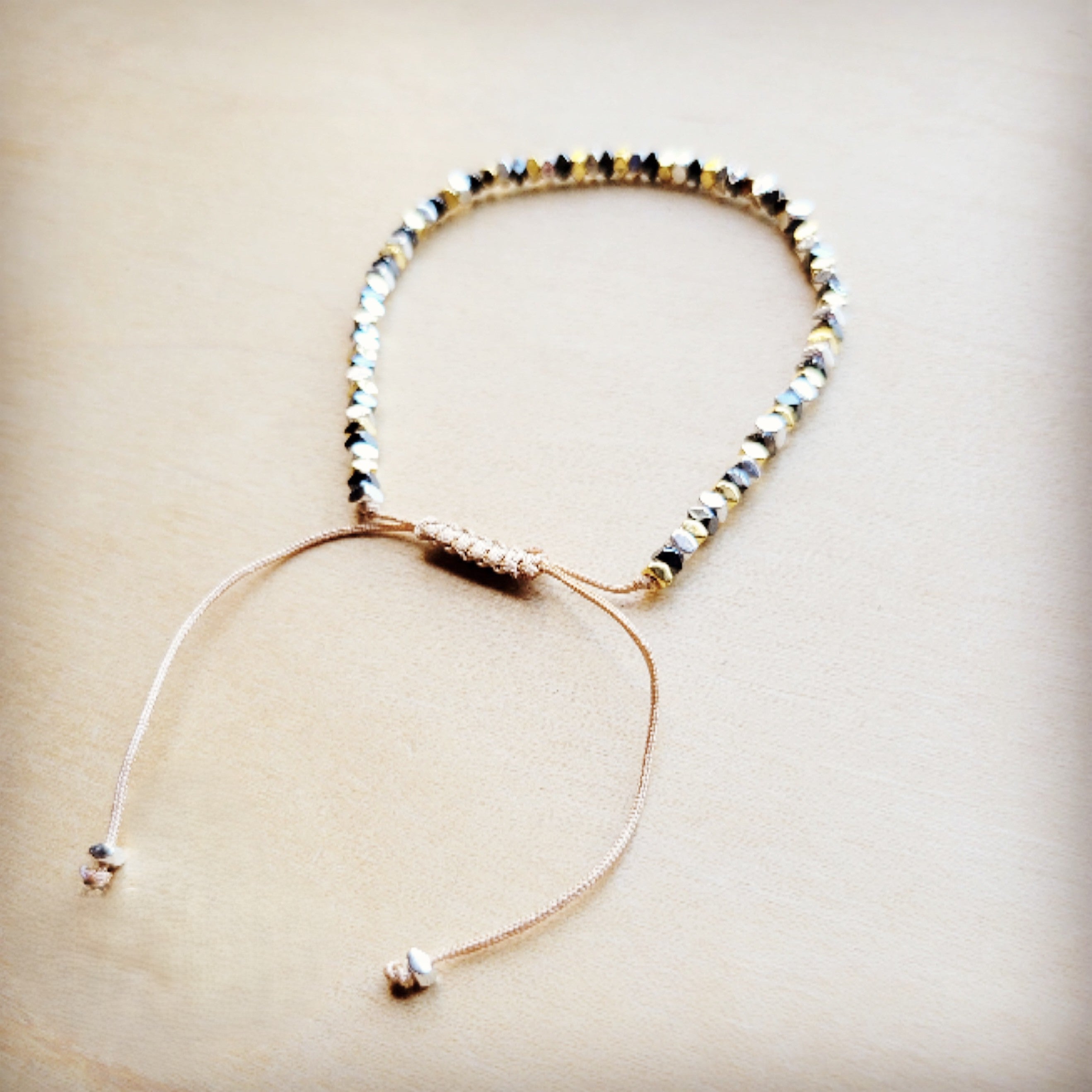 **Stackable Woven Beaded Bracelet in Multi 809x