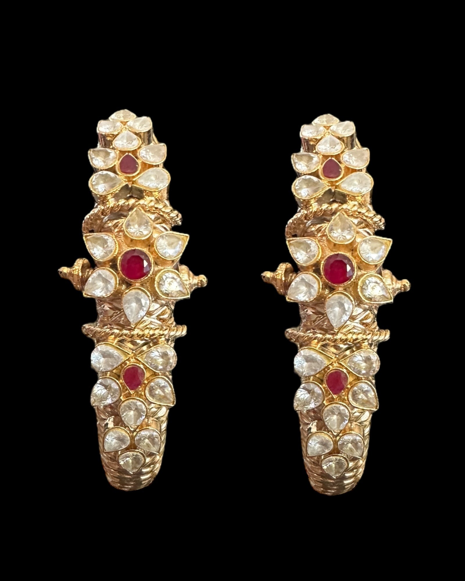 Phannas ka kada - bangles 1 pair in high quality zircon ( READY TO SHIP )