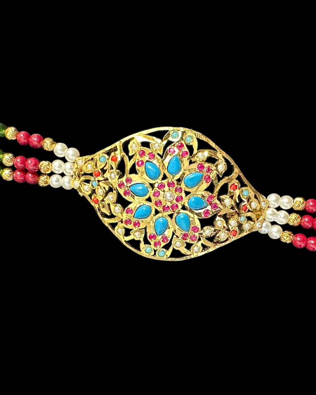 Jadau bracelet - multicolor   ( READY TO SHIP )