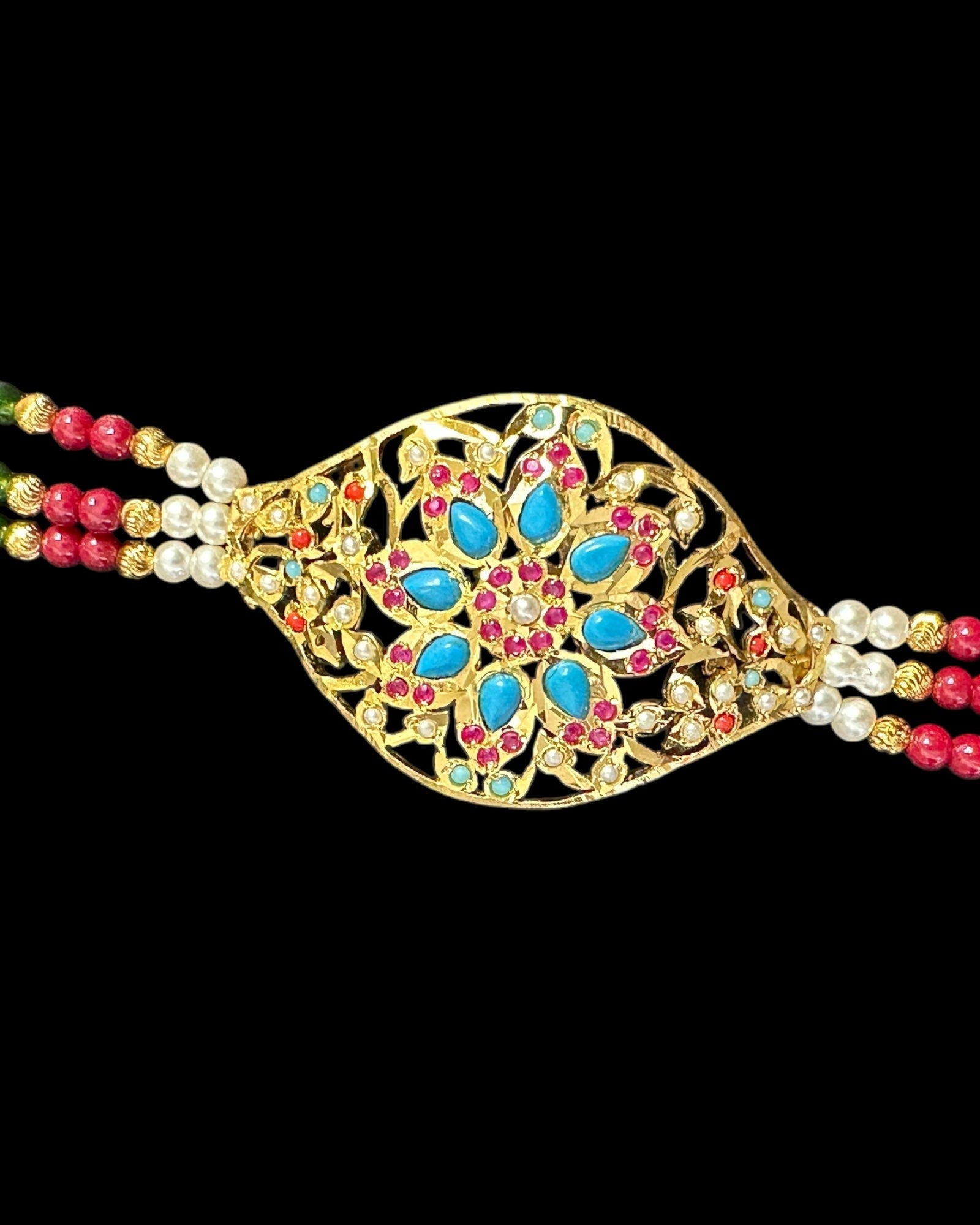 Jadau bracelet - multicolor   ( READY TO SHIP )