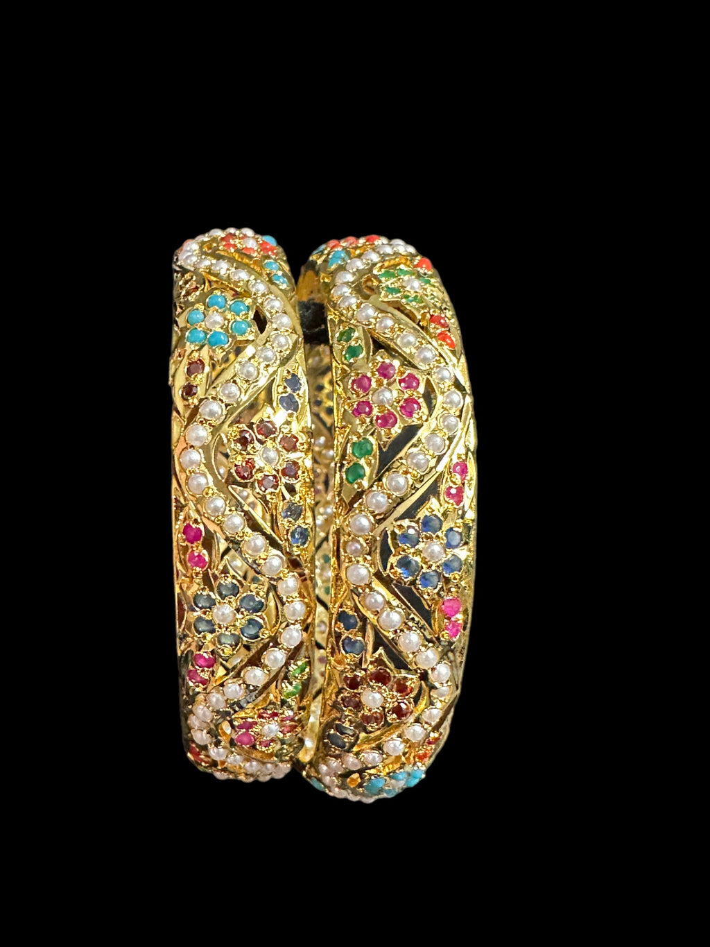 B303 Navratan bangle ( READY TO SHIP )