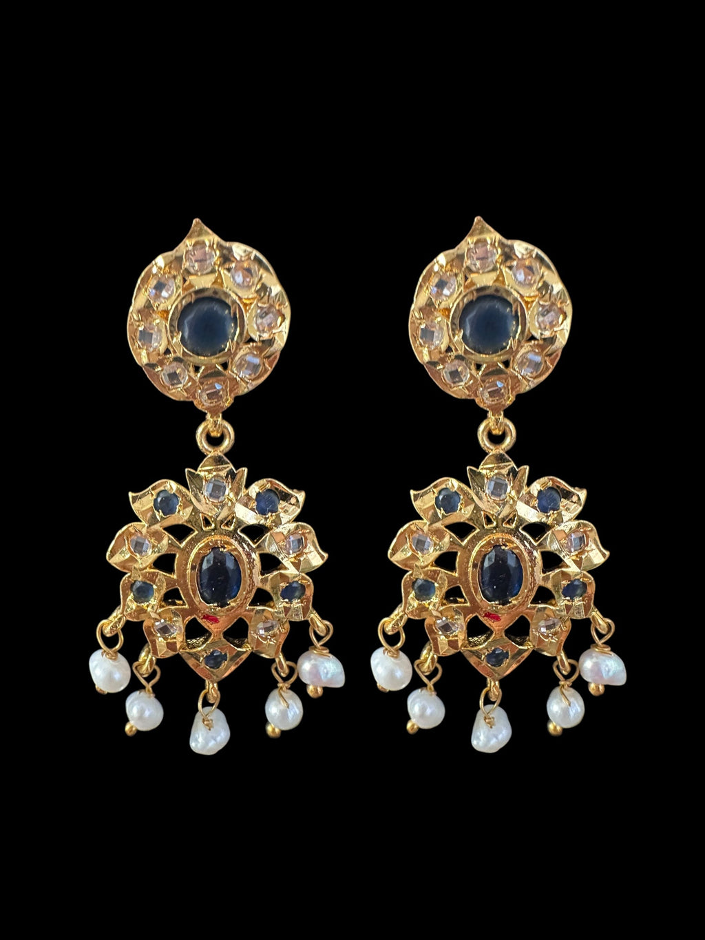 PS556 Akriti long pendant  with earrings ( READY TO SHIP )