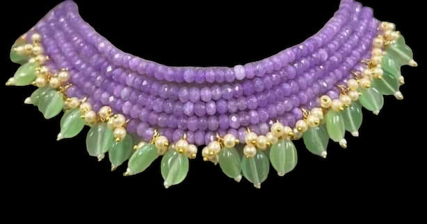 C321 beads choker ( SHIPS IN 4 WEEKS )