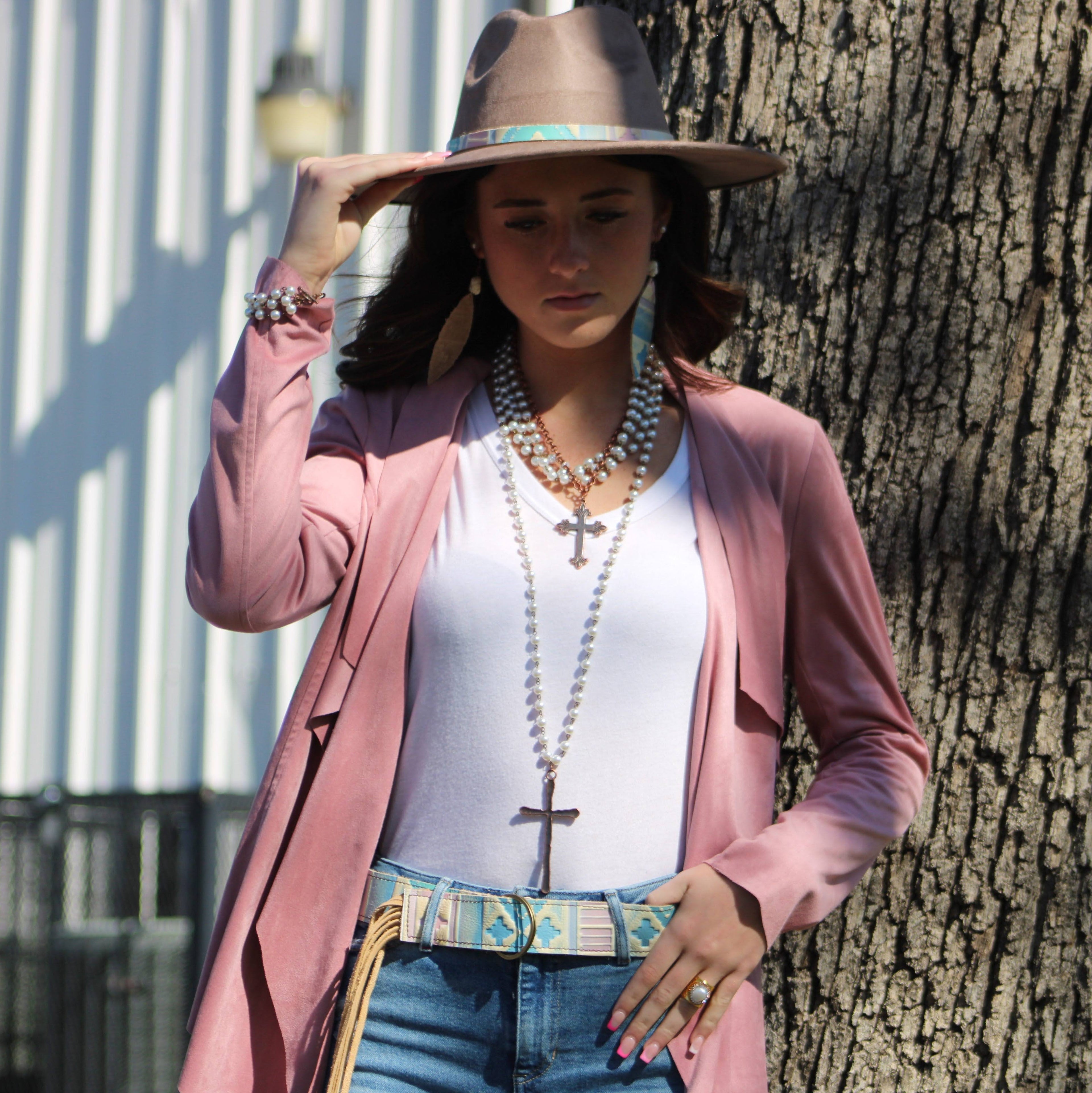 Freshwater Pearl Cuff Statement Ring 012t