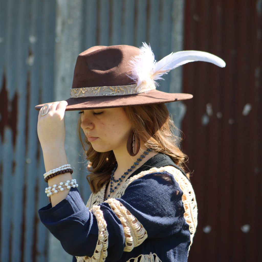 Matte Gold Electroplate Oval Ring 012c