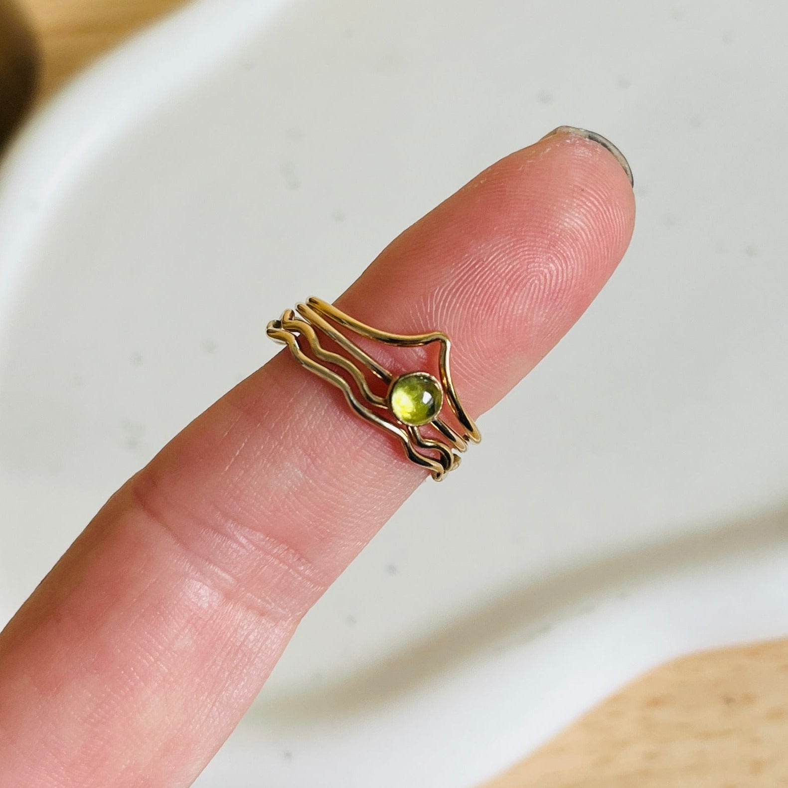 SMALL GEMSTONE RING