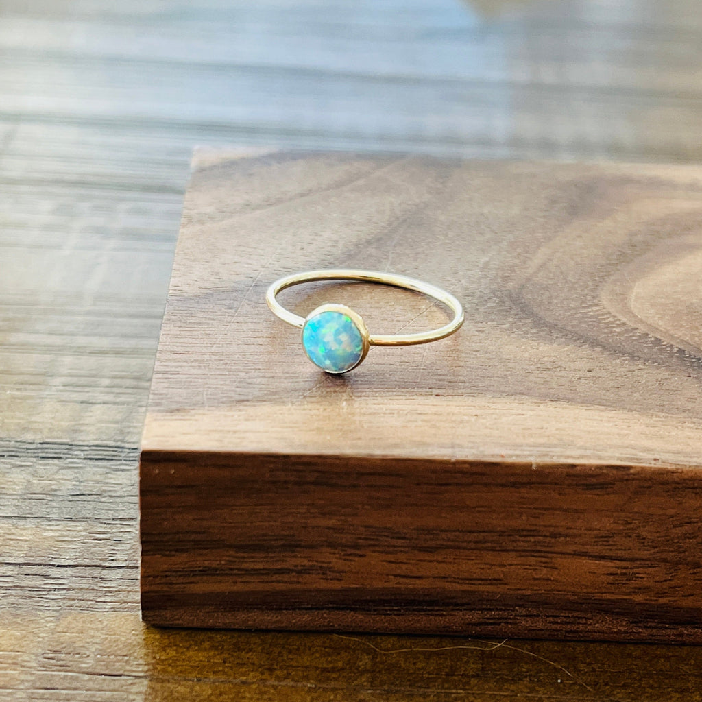 MARION SEAFOAM OPAL RING