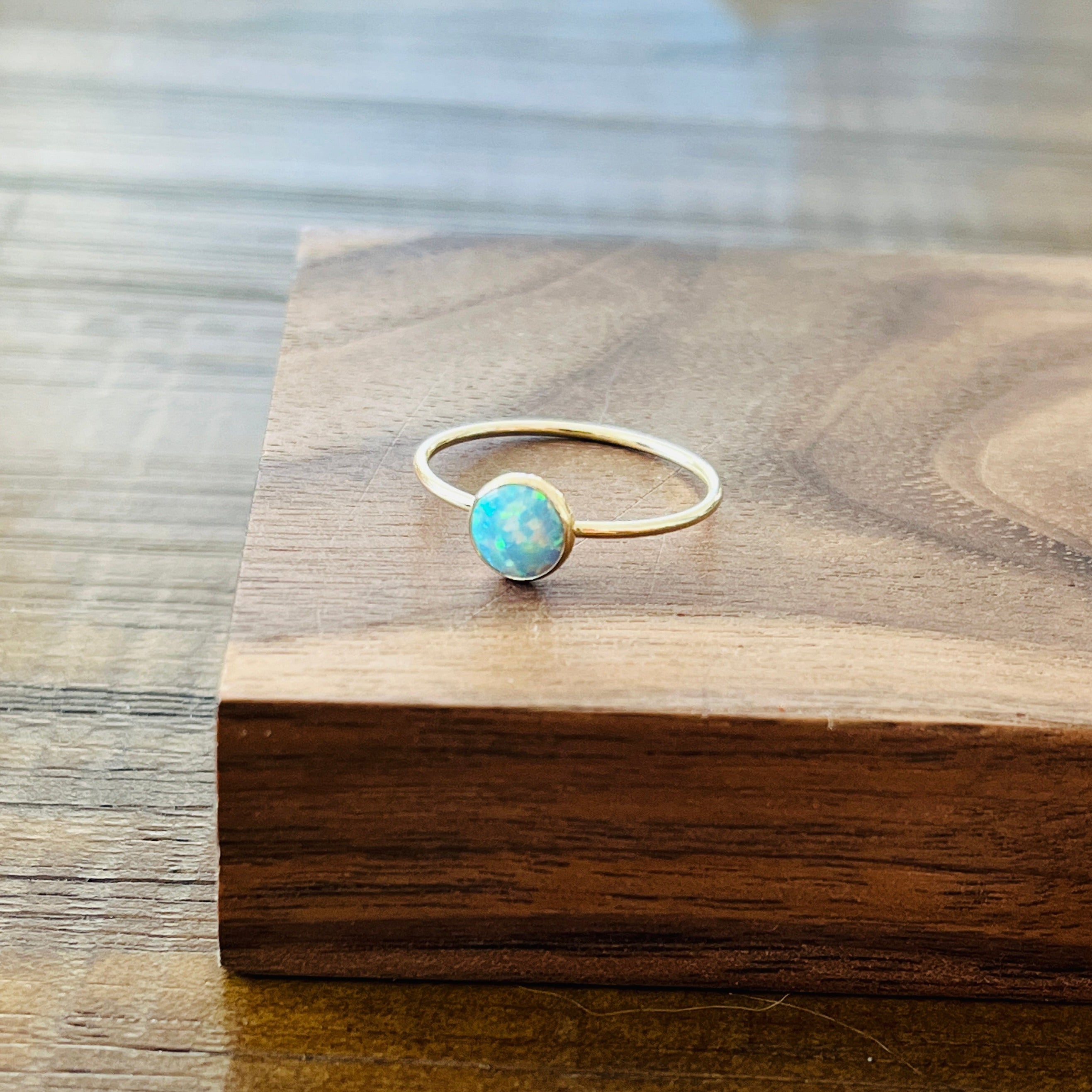 MARION SEAFOAM OPAL RING