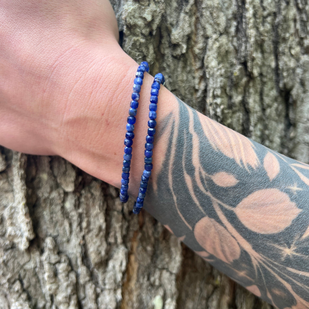 Sodalite Cube Bracelet - Subtle Radiance Collection