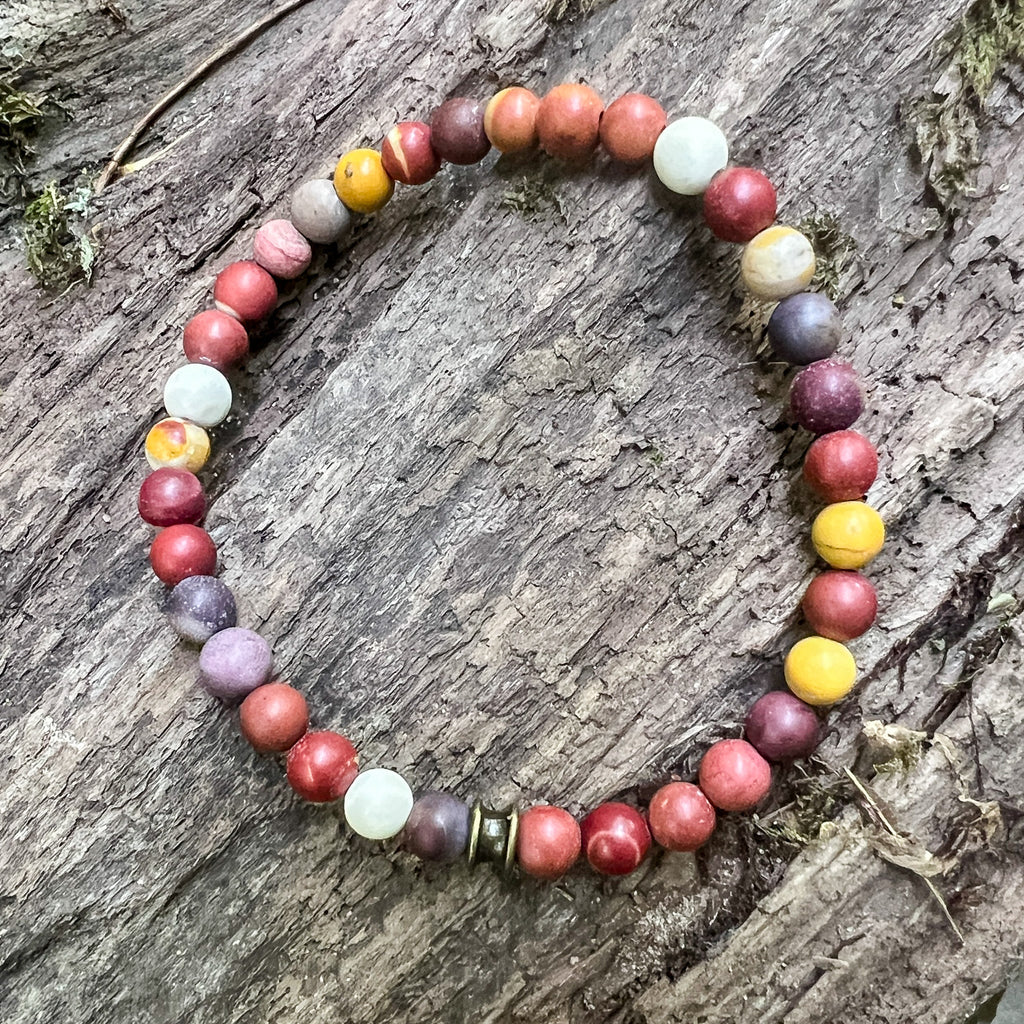 Ancient Earth Bracelet – Matte Mookaite