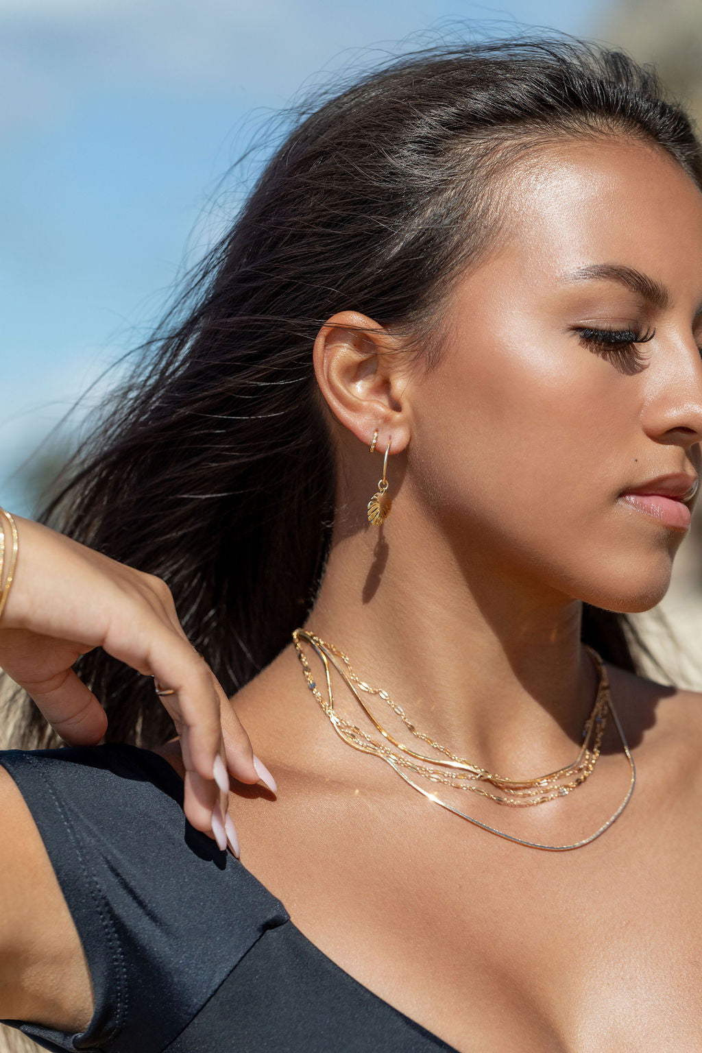 Delicate Dapped Chain Necklace - Hokupa'a