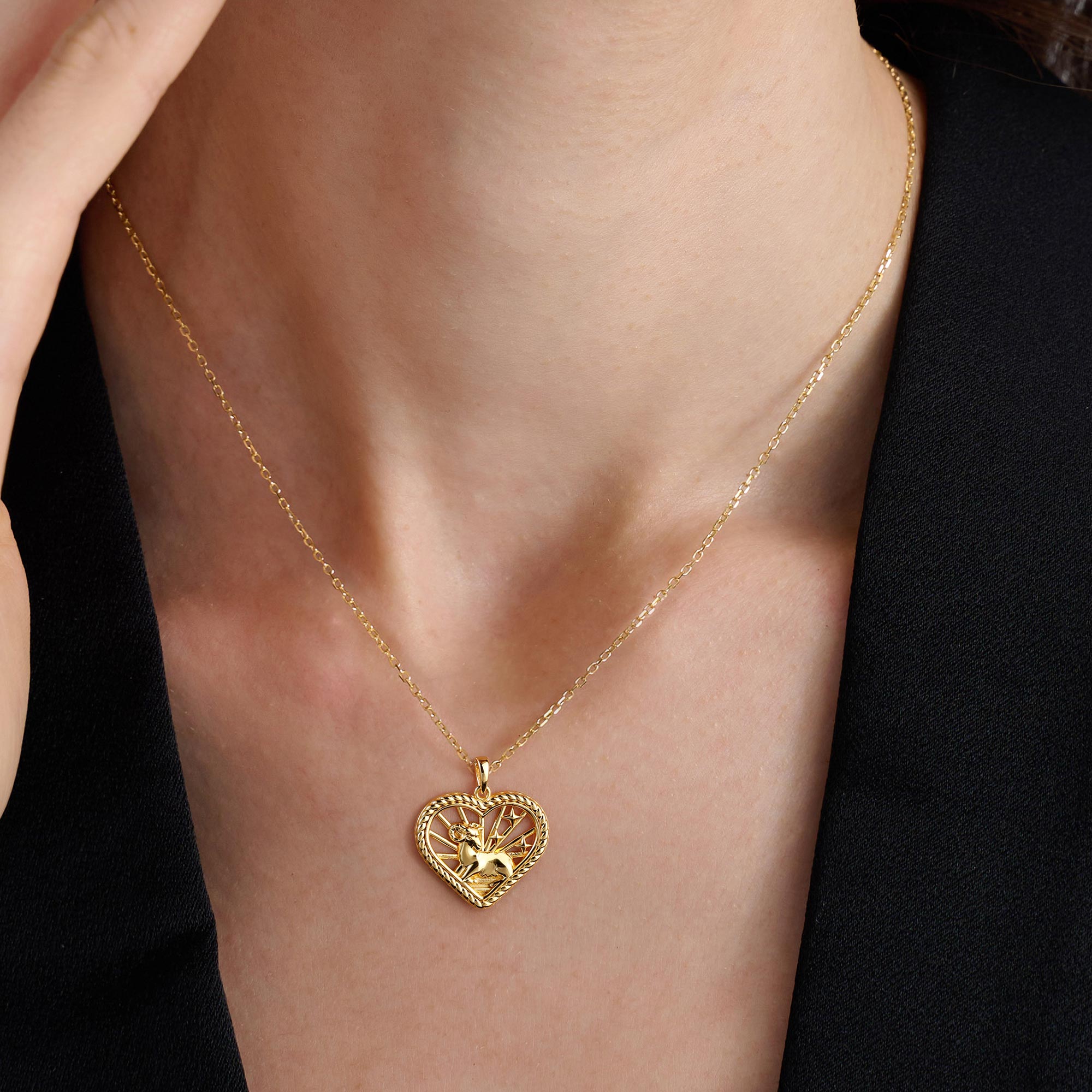 Parable of the Good Shepherd Pendant Necklace