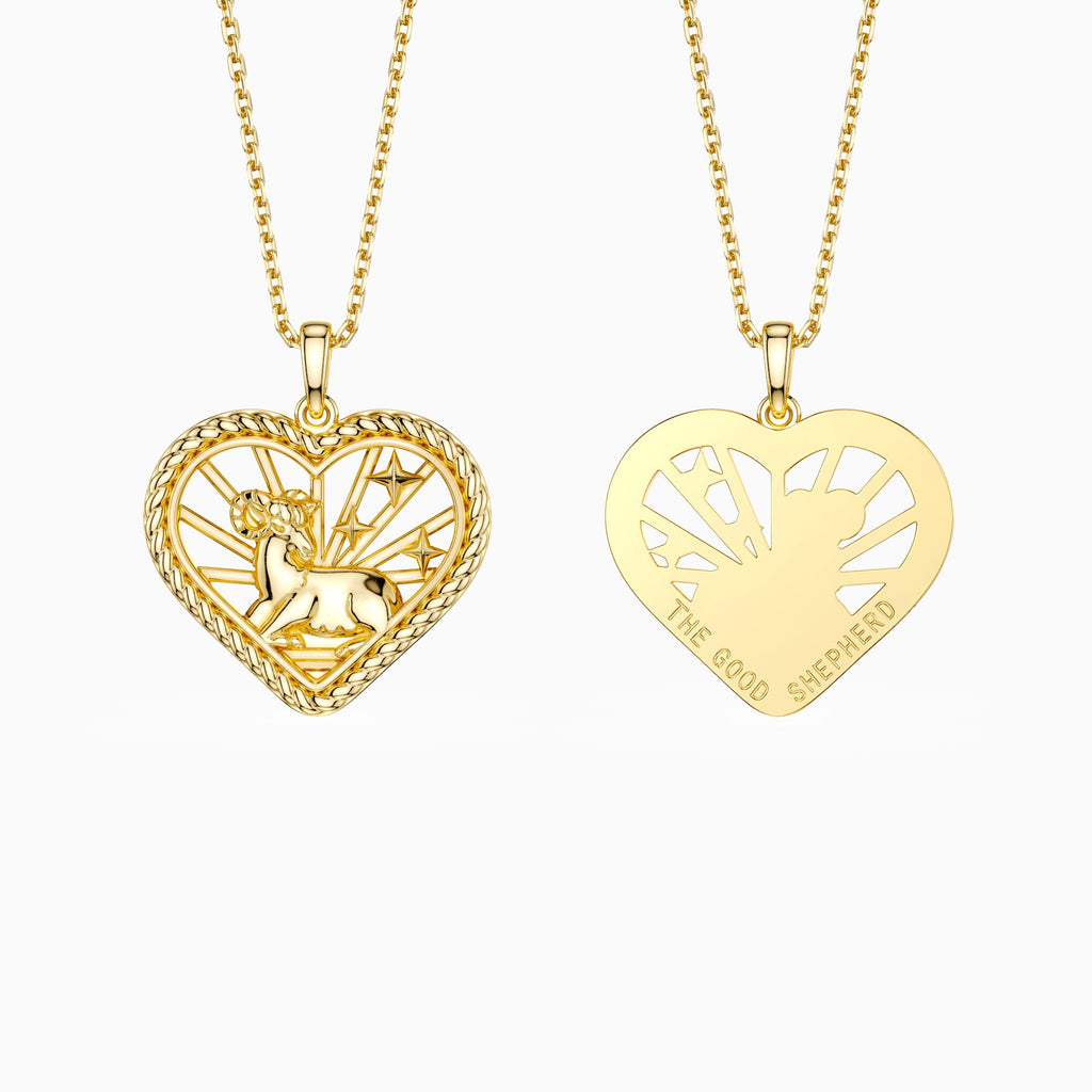 Parable of the Good Shepherd Pendant Necklace