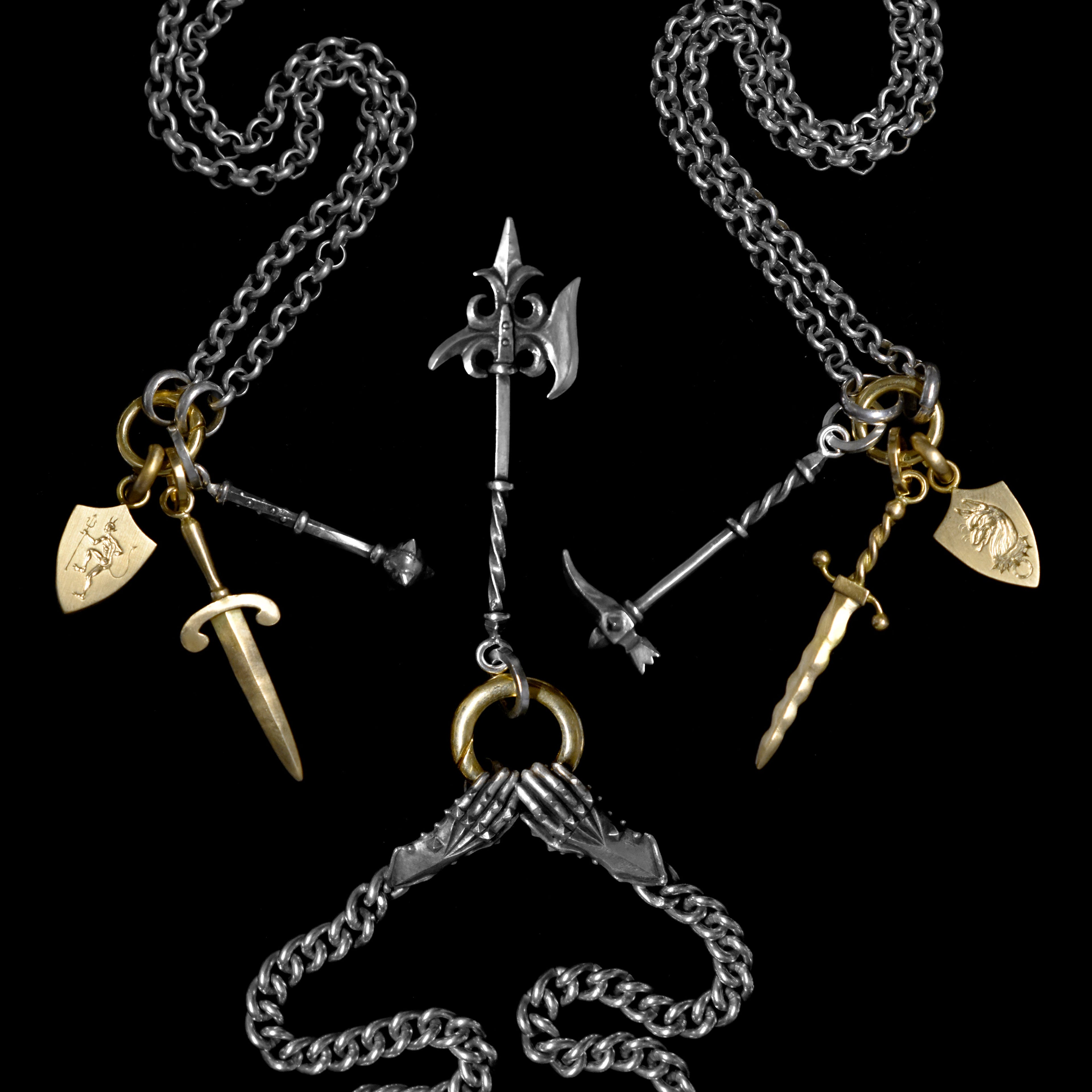 Battle Axe Pendant Charm