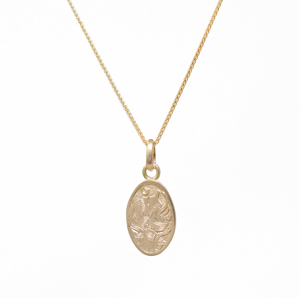 Burning Helm Pendant