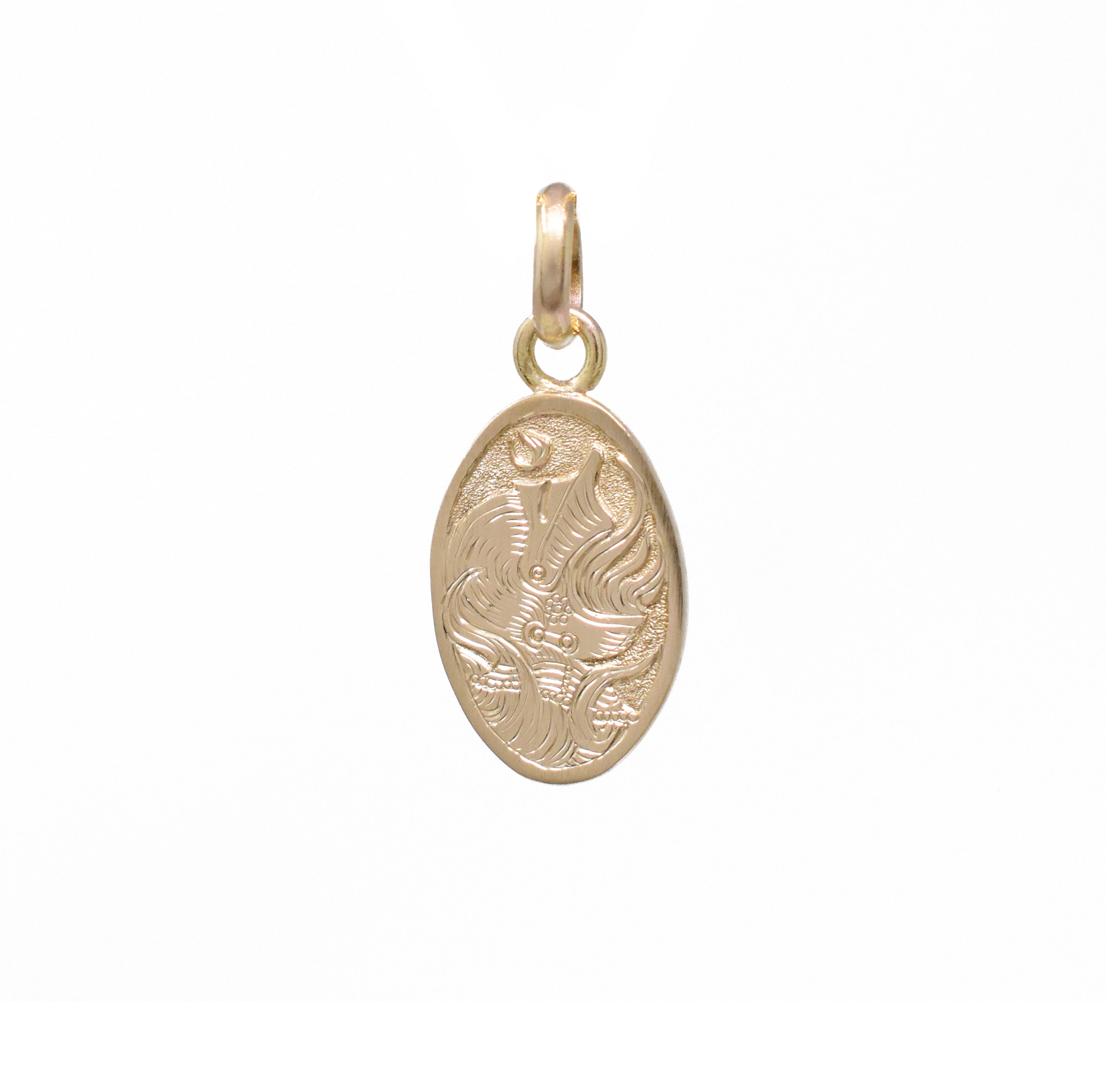 Burning Helm Pendant