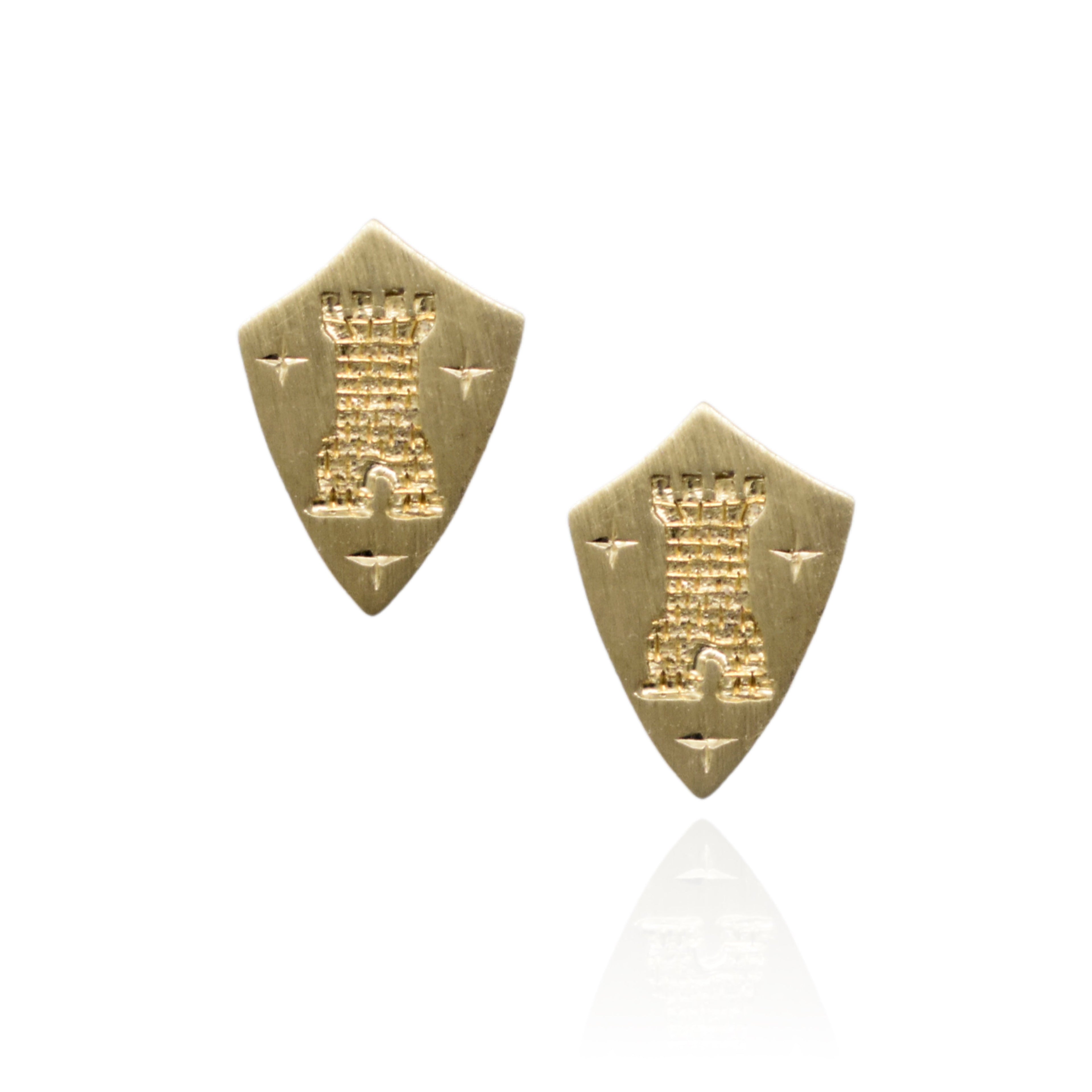 Castle Escutcheon Studs