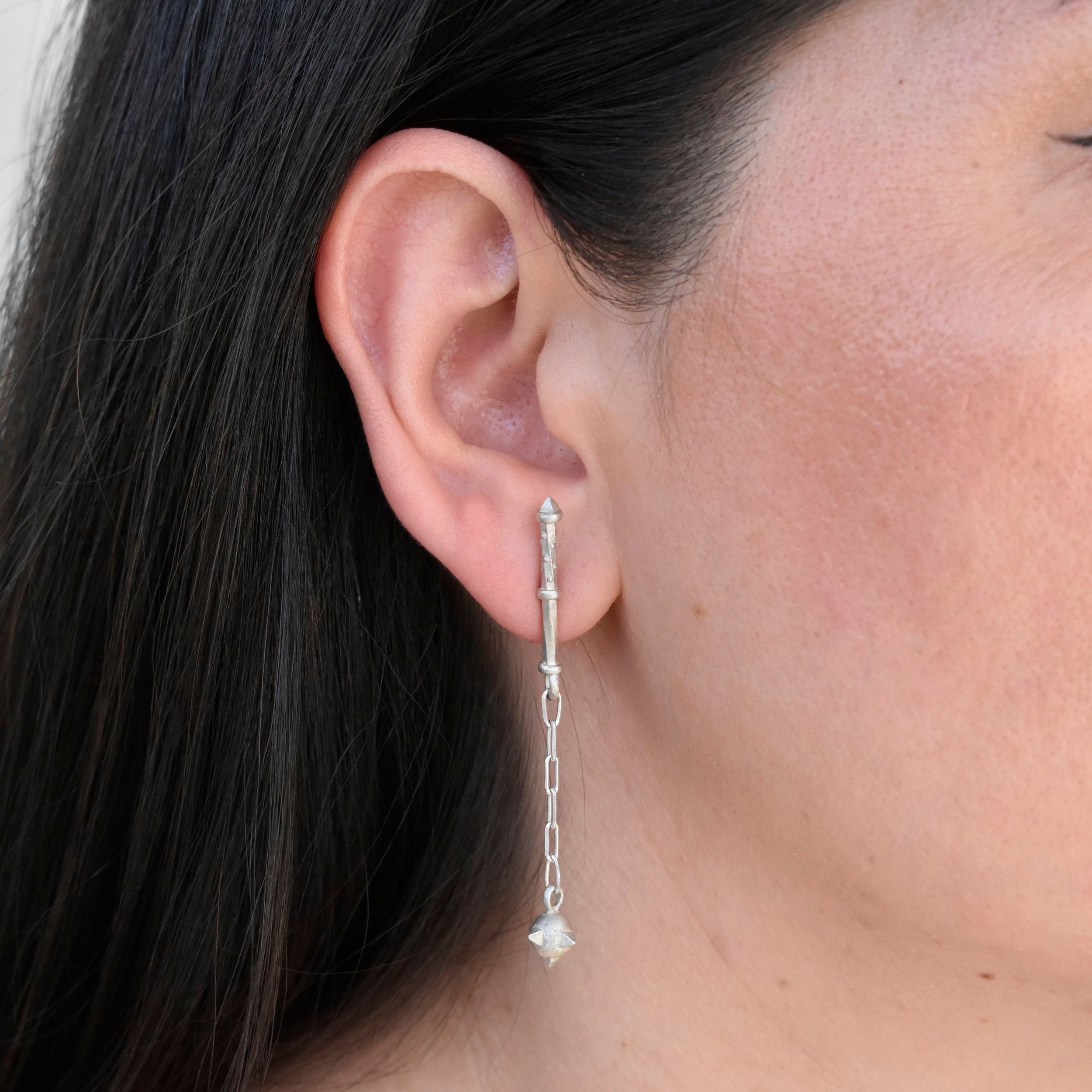 Chain Morningstar Earrings