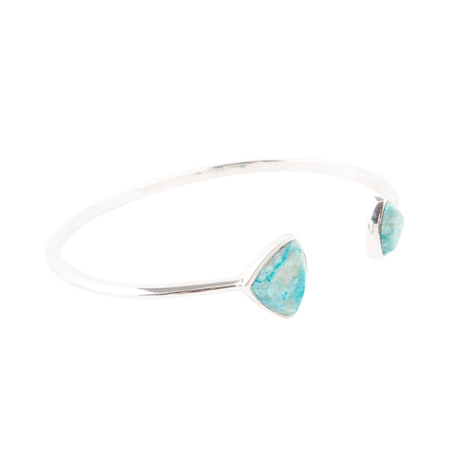 Chrysocolla Open Cuff Bracelet