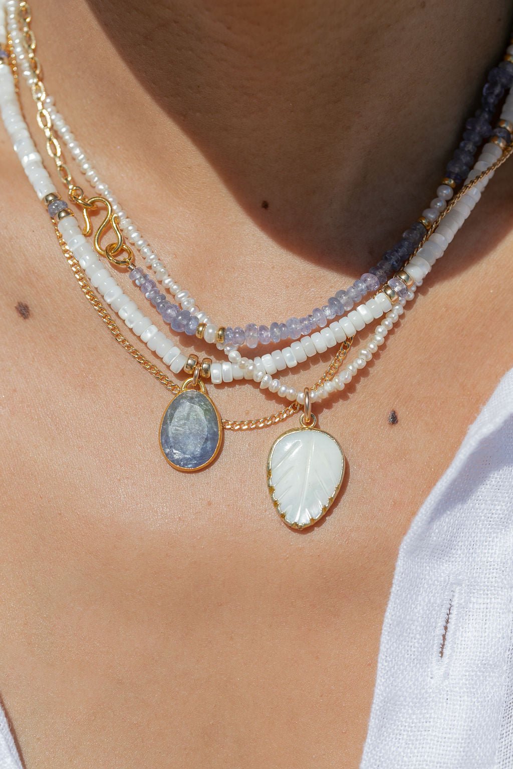 Dainty Basic Gold Curb Link Necklace - Keanu