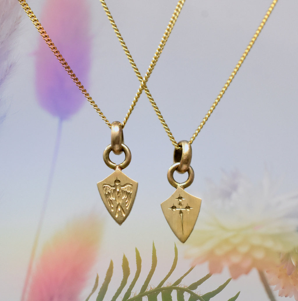 Swift Escutcheon Necklace