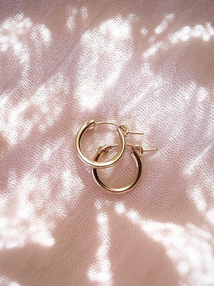 Everyday Gold Filled Hoops - Ahulani