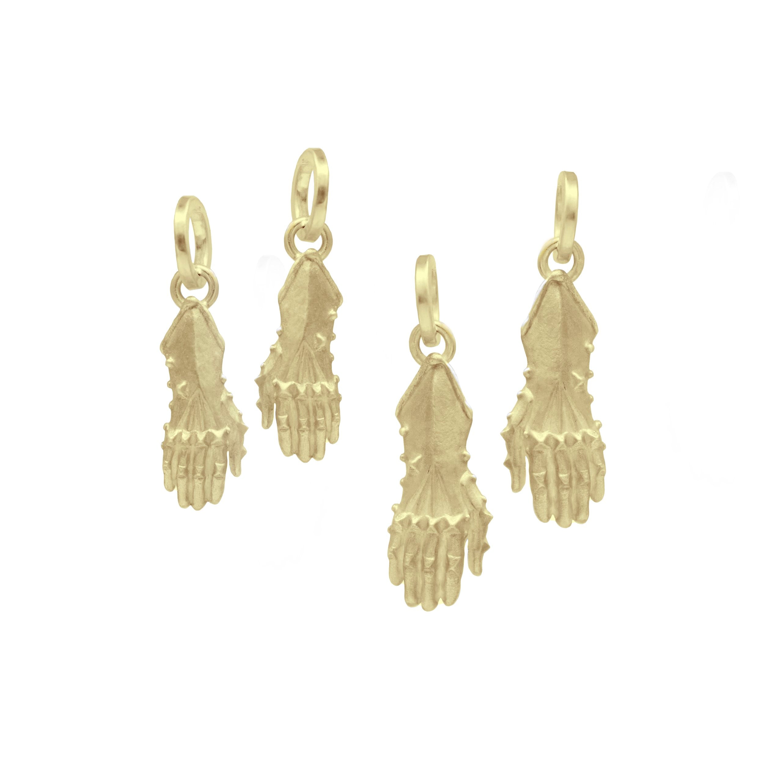 Gauntlet Pendant Charm