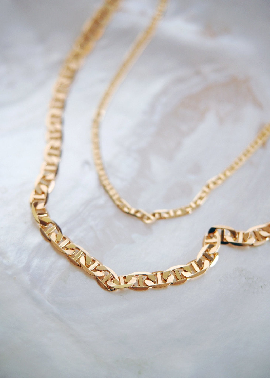 Gold Filled Mariners Chain Necklace - Kala