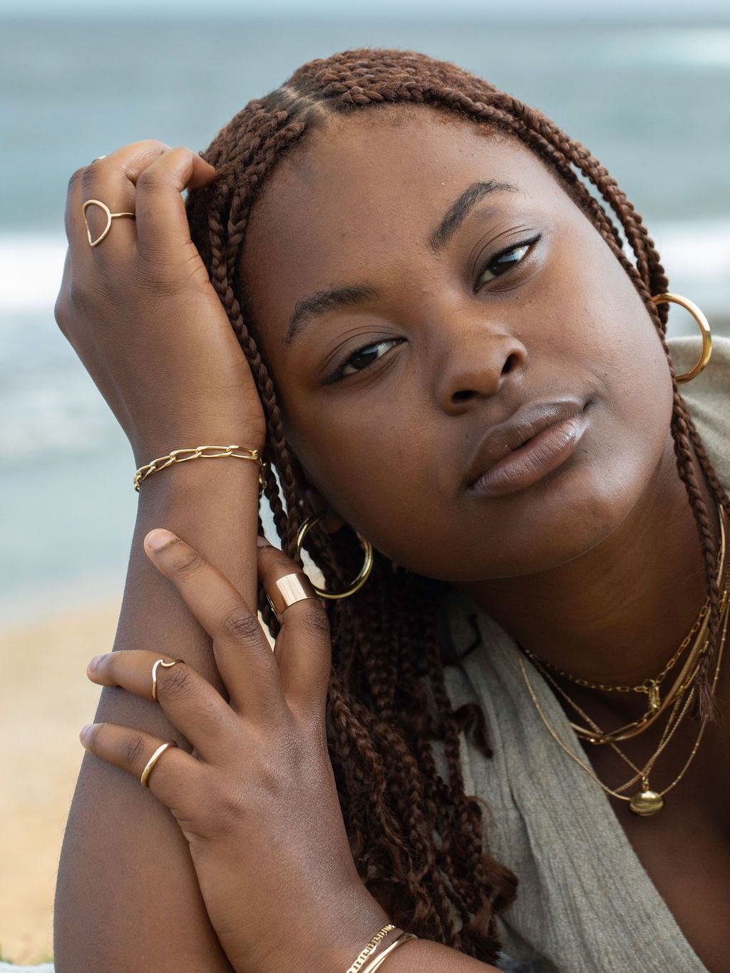 Gold Sea Shell Necklace - Keone