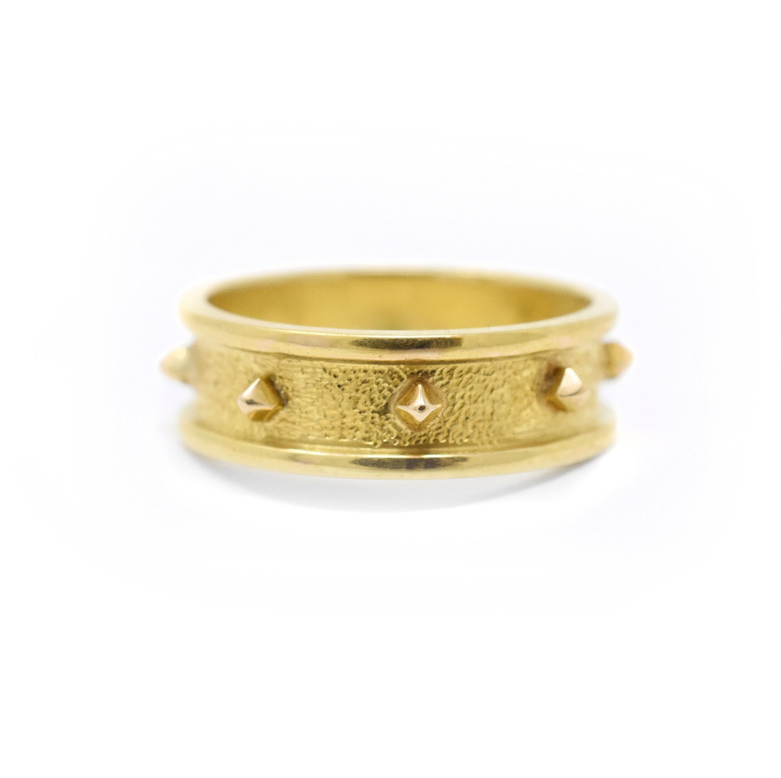 Pitfall Ring 14k Yellow Gold