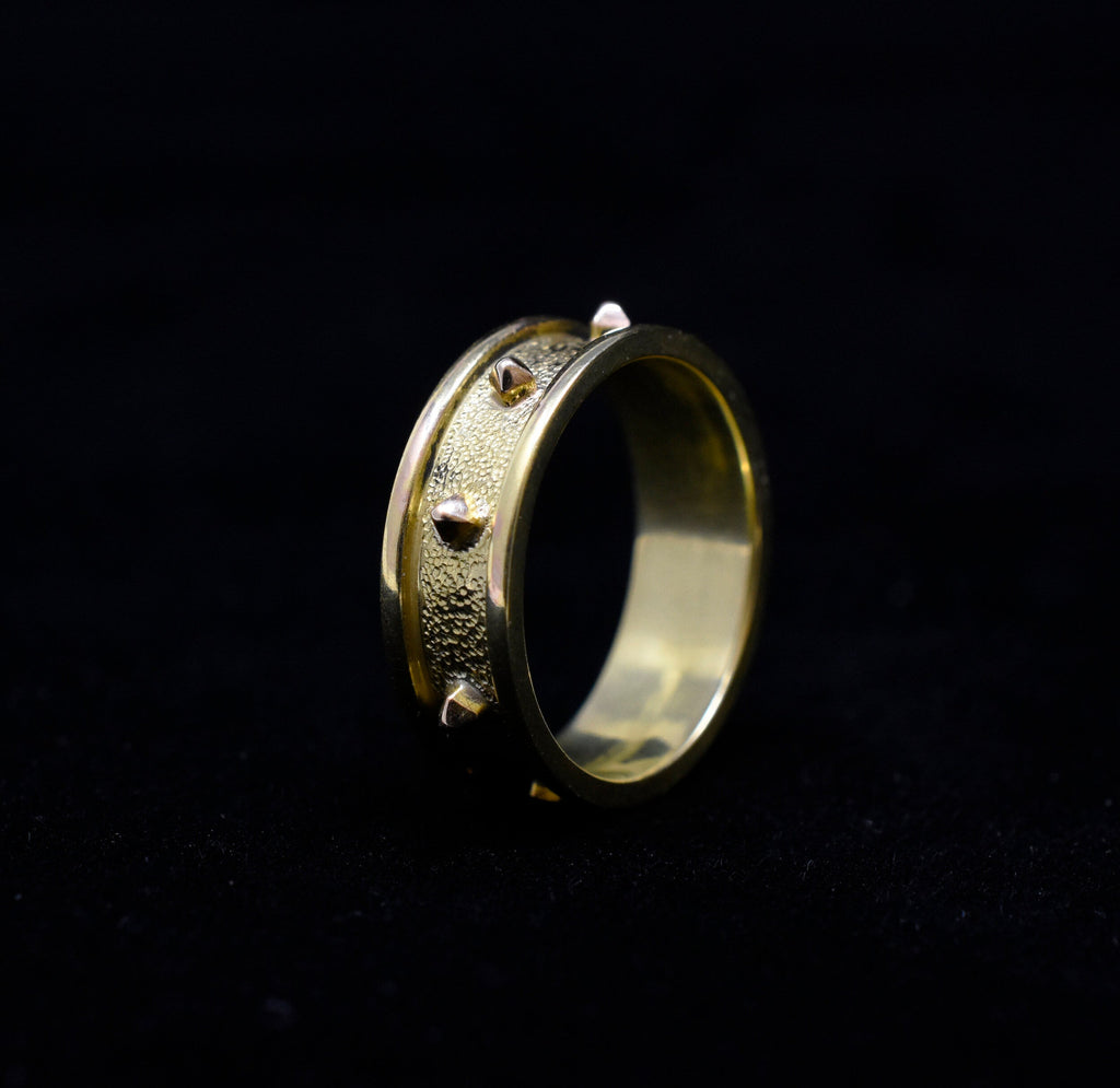 Pitfall Ring 14k Yellow Gold