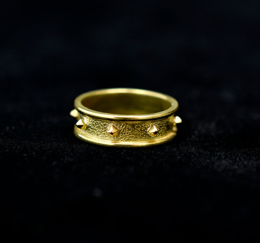Pitfall Ring 14k Yellow Gold