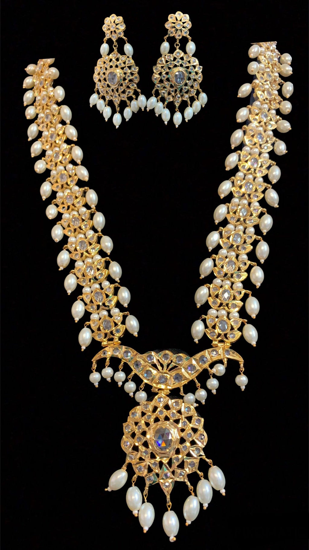 LN80 Asif jaahi haar in shell pearls   ( READY TO SHIP )
