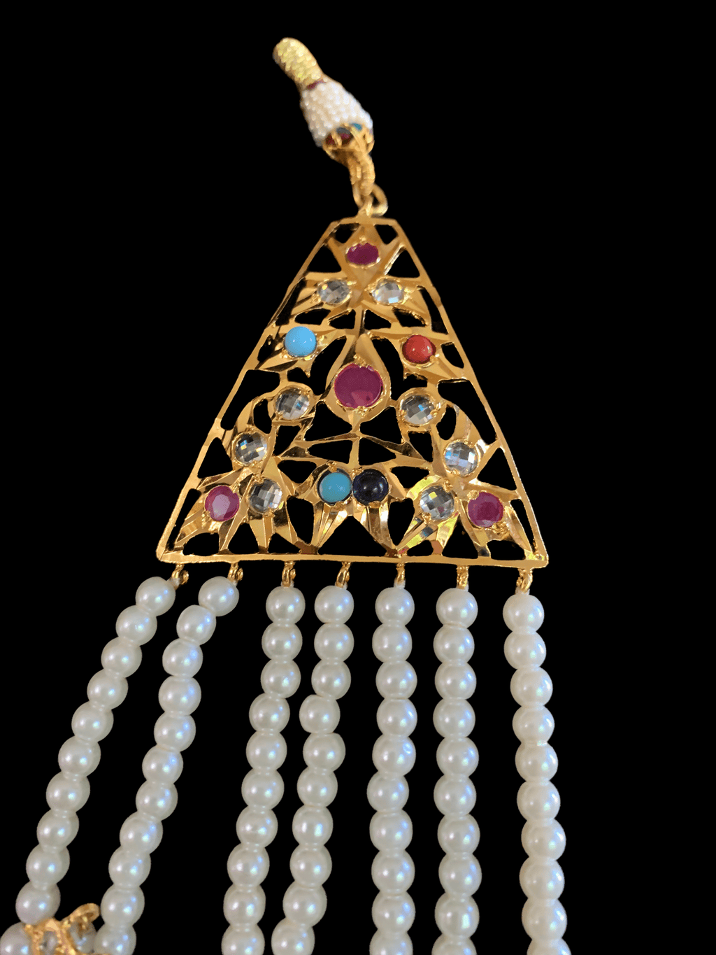 SAT12 Asmara Hyderabadi bridal satlada navratan  ( SHIPS IN 4 WEEKS )