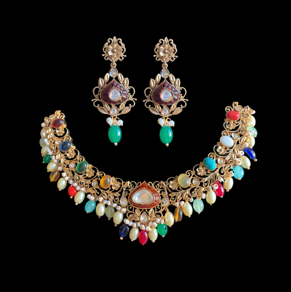 NS122 Marlene high quality  necklace ( READY TO SHIP )