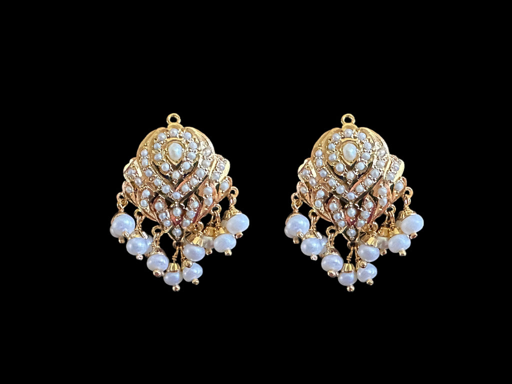 Fresh water pearl gold plated silver pendant set  ( SHIPS IN 4 WEEKS )