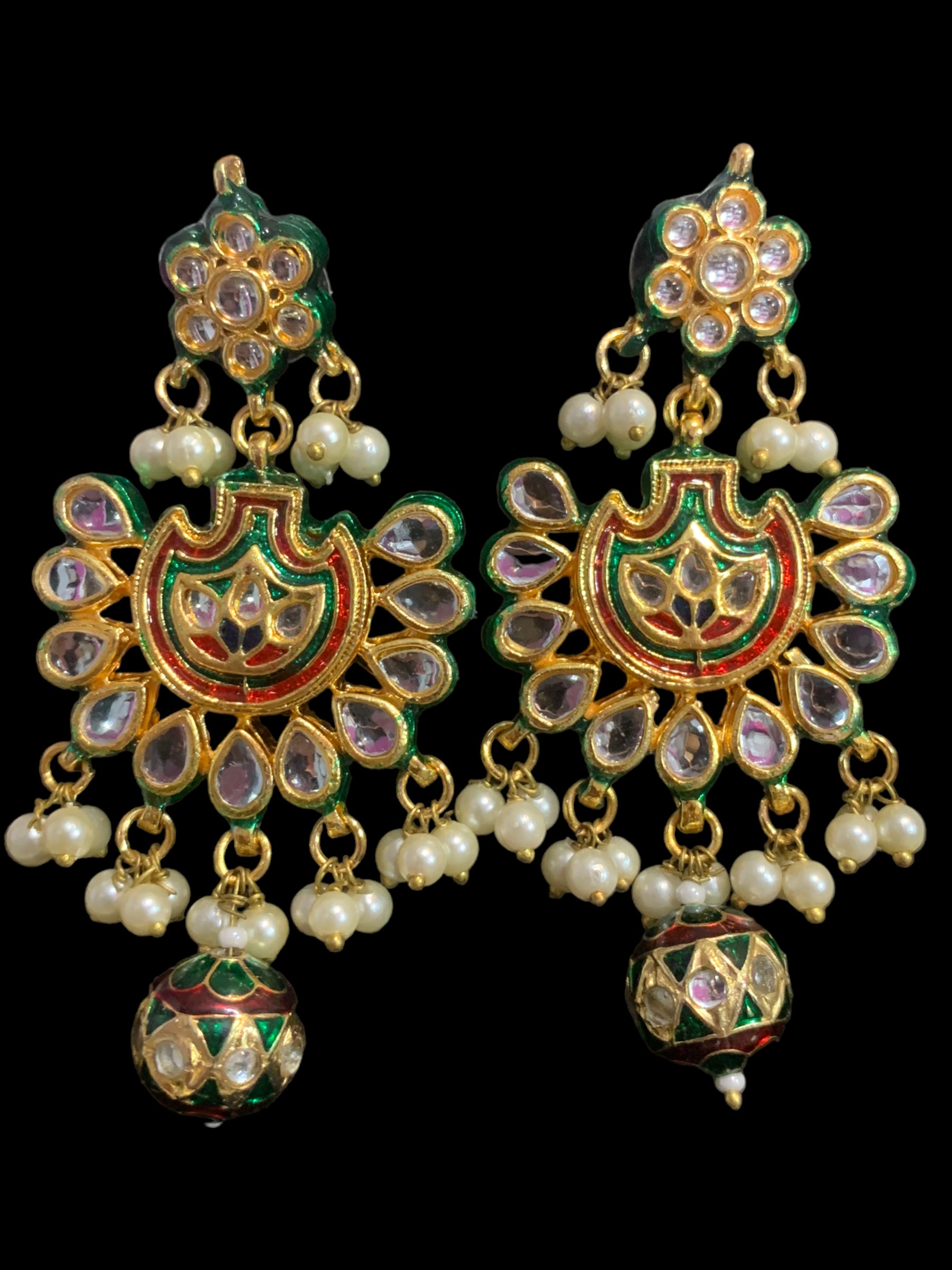 NS361 Pankhi kundan necklace ( READY TO SHIP )