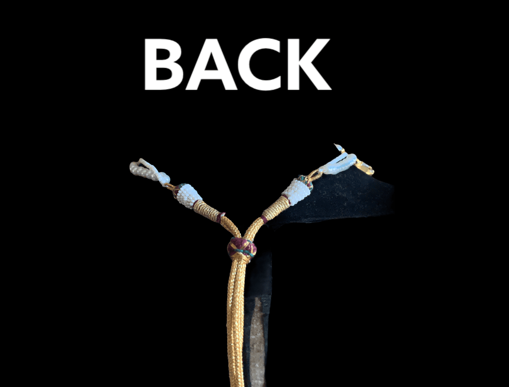 NS225 Kiara set in pearls and polki ( READY TO SHIP )