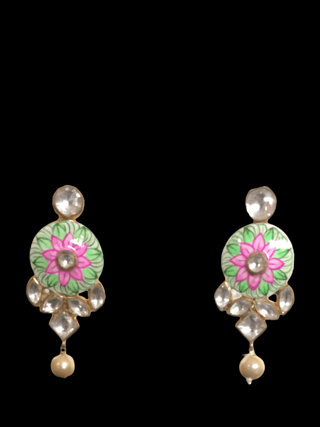 C183 Renuka pachi Kundan and Meenakari choker set ( READY TO SHIP)